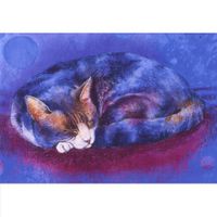 Ansichtkaart Poesje - Loes Botman (Set van 5) - thumbnail