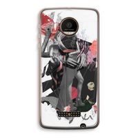 Dissimulation du réel: Motorola Moto Z Force Transparant Hoesje