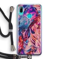Pink Orchard: Huawei P Smart (2019) Transparant Hoesje met koord
