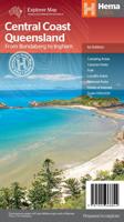 Wegenkaart - landkaart Explorer Map Central Coast Queensland | Hema Maps