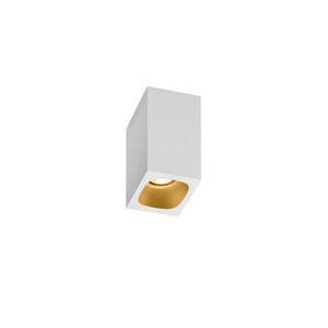 Wever Ducre Pirro Surface 1.0 Spot - Wit - Goud