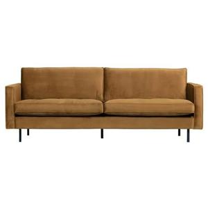 BePureHome Rodeo Classic 2,5-zitsbank - Velvet - Honinggeel