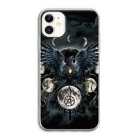 Sinister Wings: iPhone 11 Transparant Hoesje
