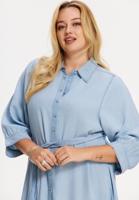 Yoek Blouse-jurk INDIGO LYOCELL | Indigo | Maat 50/52