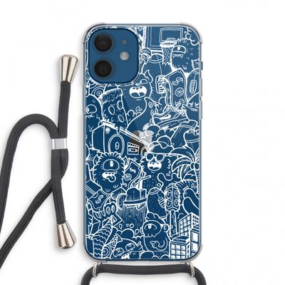 Vexx City #2: iPhone 12 mini Transparant Hoesje met koord