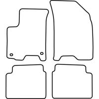 Automatten passend voor Chevrolet Kalos 2005-2008 TMDW521