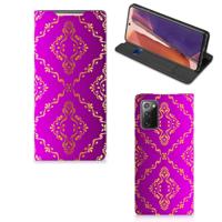 Telefoon Hoesje Samsung Galaxy Note20 Barok Roze