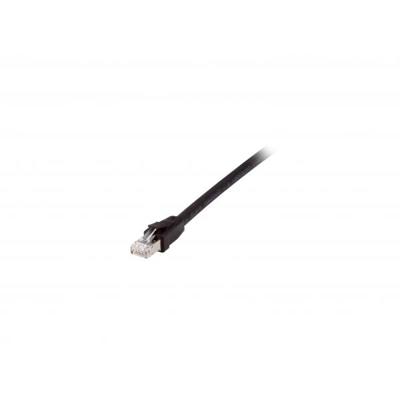 Equip 608052 patch cable, cat8.1, s/ftp (s-stp) rj-45, rj-45, black, 3m
