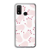 Hands pink: Huawei P Smart (2020) Transparant Hoesje