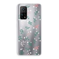 Small white flowers: Xiaomi Mi 10T 5G Transparant Hoesje