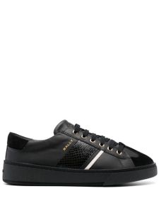 Bally baskets classiques Roller P en cuir - Noir