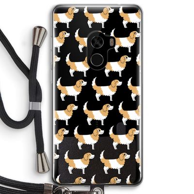 Doggy: Xiaomi Mi Mix 2 Transparant Hoesje met koord