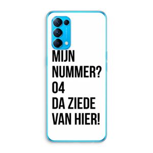 Da ziede van hier: Oppo Find X3 Lite Transparant Hoesje