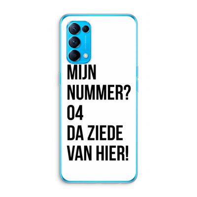 Da ziede van hier: Oppo Find X3 Lite Transparant Hoesje