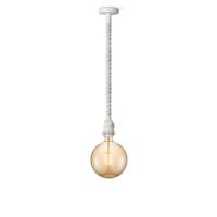 Home sweet home hanglamp Leonardo wit Globe g180 - amber