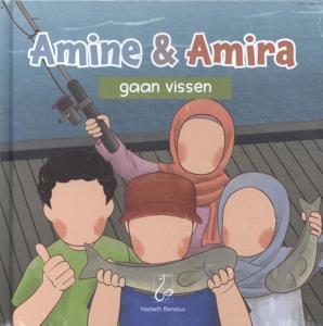 Amine en Amira gaan vissen (Hardback)