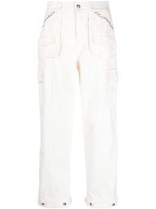 Ermanno Scervino pantalon court à poches cargo - Blanc