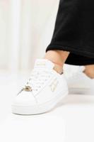 Versace Jeans Couture Fondo Court Sneakers Dames Wit - Maat 41 - Kleur: GoudWit | Soccerfanshop