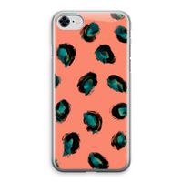 Pink Cheetah: iPhone 8 Transparant Hoesje