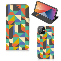 iPhone 12 | iPhone 12 Pro Hoesje met Magneet Funky Retro