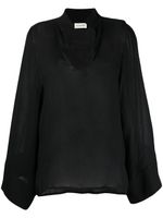 By Malene Birger blouse à manches longues - Noir