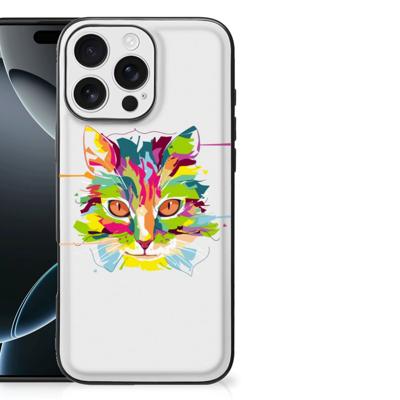 iPhone 16 Pro Max Hoesje Cat Color
