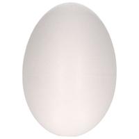 Piepschuim hobby vorm - ei - 4,5 cm - DIY knutsel figuren - paasei Piepschuim hobby vorm - ei - 4,5 cm - DIY knutsel figuren - paasei