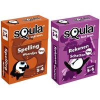 Spellenbundel - Squla - 2 stuks - Groep 3 t/m 6 - Spelling & Rekenen - thumbnail