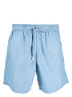 Vilebrequin short de bain à patch logo - Bleu