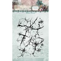 Studio Light • jenine's mindful art christmas blush clear stamp winter crackle