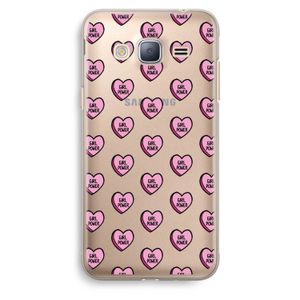 GIRL POWER: Samsung Galaxy J3 (2016) Transparant Hoesje