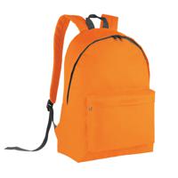 Schooltas/rugzak voor tieners/volwassenen - 27 L - boekentas - oranje - 30 x 19 x 42 cm