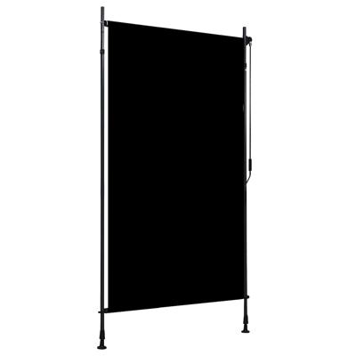 Rolgordijn voor buiten 120x270 cm antraciet Rolgordijn voor buiten 120x270 cm antraciet