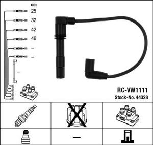 Bougiekabelset RCVW1111