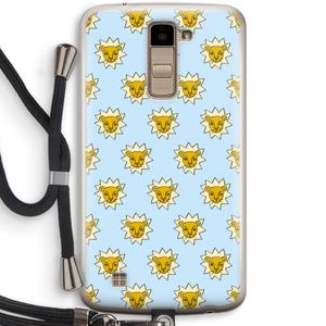 Leeuwenkoppen: LG K10 (2016) Transparant Hoesje met koord