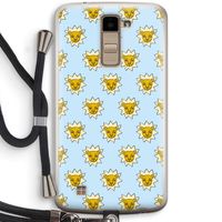 Leeuwenkoppen: LG K10 (2016) Transparant Hoesje met koord