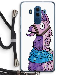 Lama: Huawei Mate 10 Pro Transparant Hoesje met koord