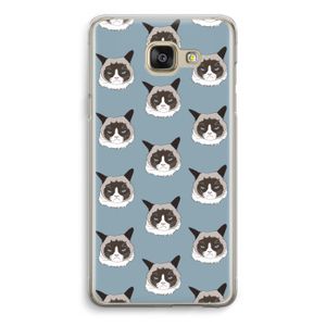 It's a Purrr Case: Samsung Galaxy A5 (2016) Transparant Hoesje