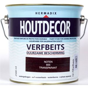 Hermadix - Houtdecor 655 noten 2500 ml