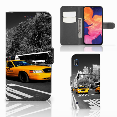 Samsung Galaxy A10 | Flip Cover | New York Taxi
