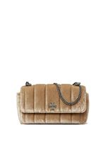 Tory Burch mini sac Kira en velours - Tons neutres - thumbnail