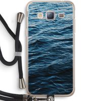 Oceaan: Samsung Galaxy J3 (2016) Transparant Hoesje met koord