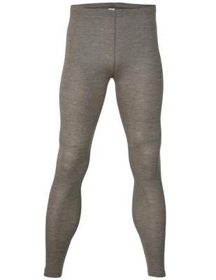 Heren Legging Zijde Wol Engel Natur Kleur Walnut Maat 46/48 - Medium
