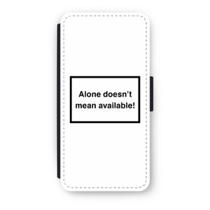 Alone: iPhone SE 2020 Flip Hoesje