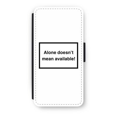 Alone: iPhone SE 2020 Flip Hoesje