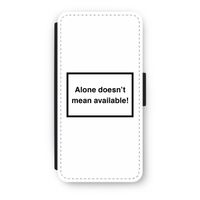 Alone: iPhone SE 2020 Flip Hoesje