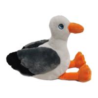 Pia Toys Knuffeldier Meeuw - zachte pluche stof - premium kwaliteit knuffels - Vogels - 19 cm - thumbnail
