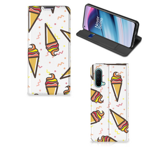 OnePlus Nord CE 5G Flip Style Cover Icecream