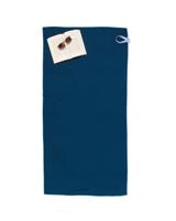 HEMA Handdoek Microvezel 70x140 Blauw (blauw) - thumbnail