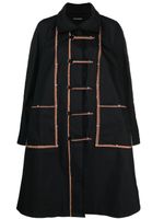 Kiko Kostadinov manteau Aketon à col montant - Noir